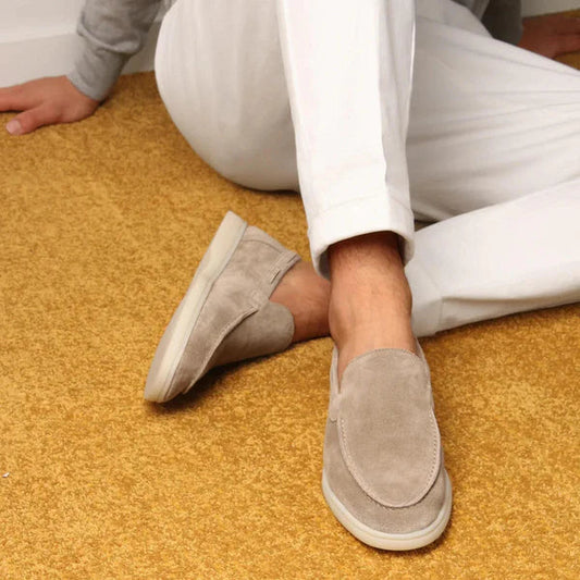 Men's Suede Yacht Loafers