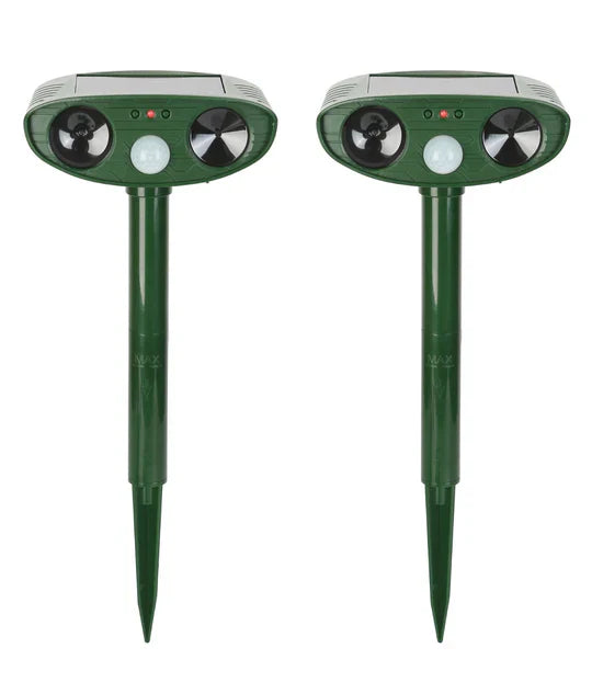 Ultrasonic Chipmunk Repeller - Solar Powered - Get Rid of Chipmunks in 48 Hours