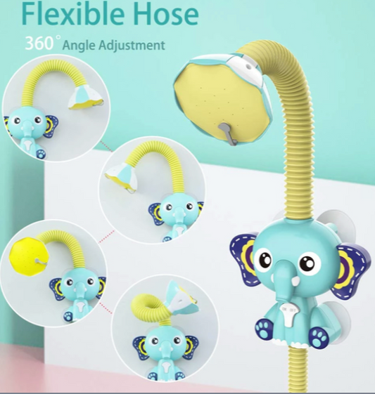 Cute Elephant Sprinkler Bath Toy