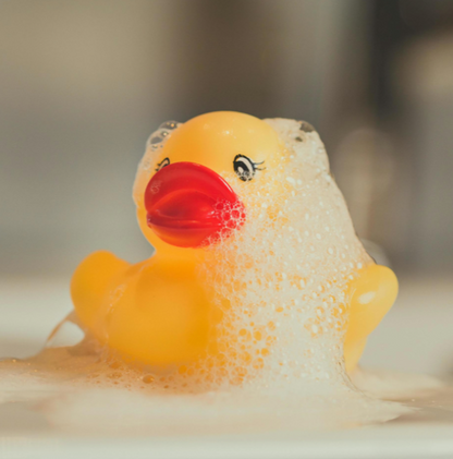 Cute Yellow Rubber Duck Bath Toy