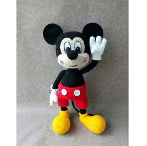 Digital Download - PDF. Crochet pattern Mickey Mouse. DIY amigurumi toy tutorial