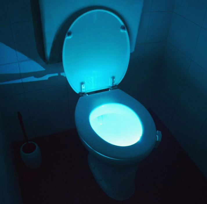 Toilet Seat Light Glow