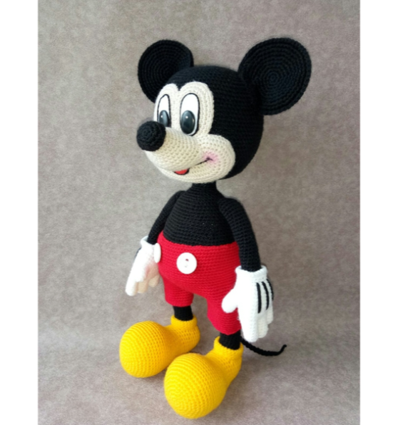 Digital Download - PDF. Crochet pattern Mickey Mouse. DIY amigurumi toy tutorial