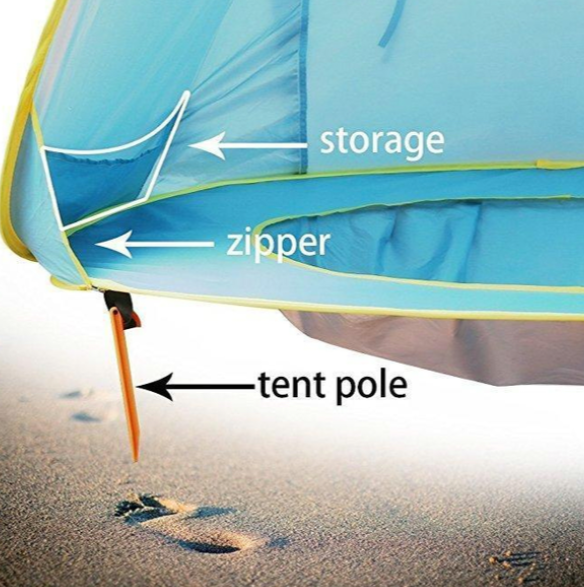 Baby Pop-Up Beach Tent