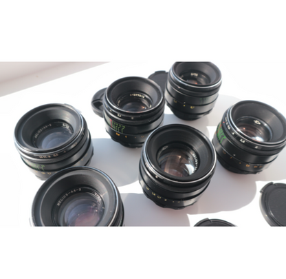Helios 44-2 58 mm f/2 M42 Serviced Boke Lens for Pentax, Zenit Vintage Decor