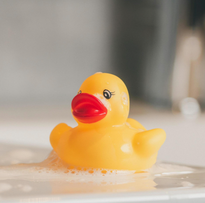 Cute Yellow Rubber Duck Bath Toy